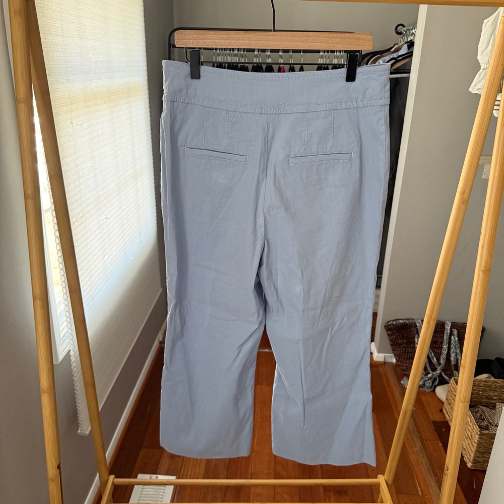 Anthropologie Maeve The Olive High Rise Cropped Flare - Picture 4 of 7